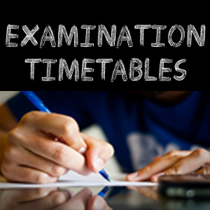 MARCH 2020 Exams Timetable