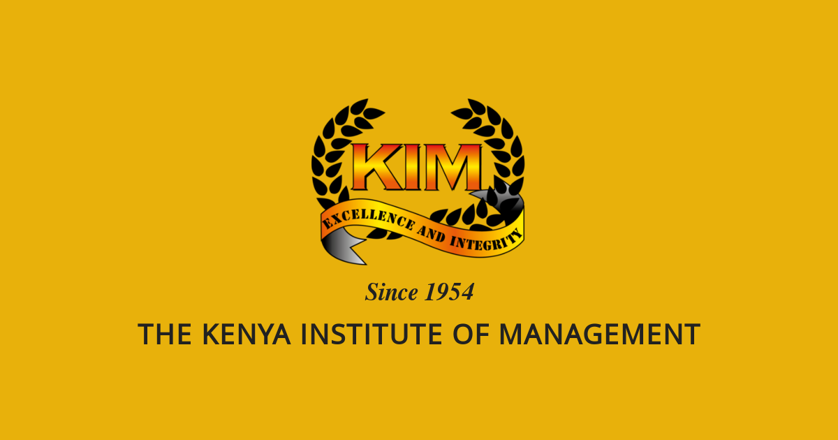 The Kenya Institute Of Management Promoting Excellence