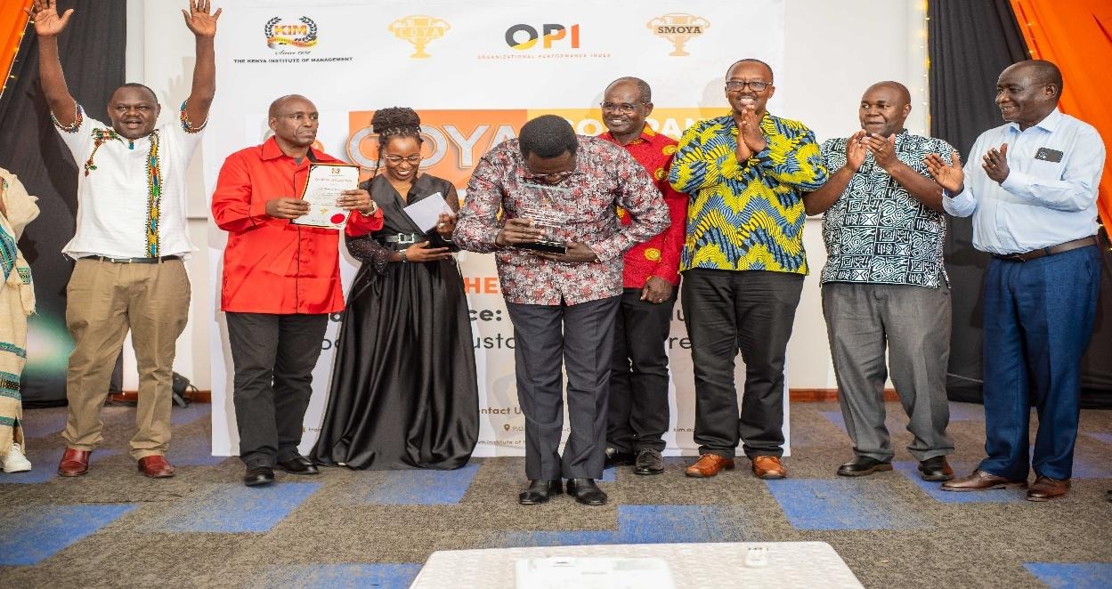 Prof. Henry K. Kiplangat Crowned CEYA Winner at COYA 2025